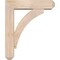 Ekena Millwork Thorton Craftsman Smooth Bracket w/ Offset Brace, Douglas Fir, 5 1/2"W x 20"D x 24"H BKT0604X20X24THR04SDF - alternate 3